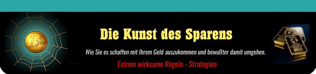 Die Kunst des Sparens